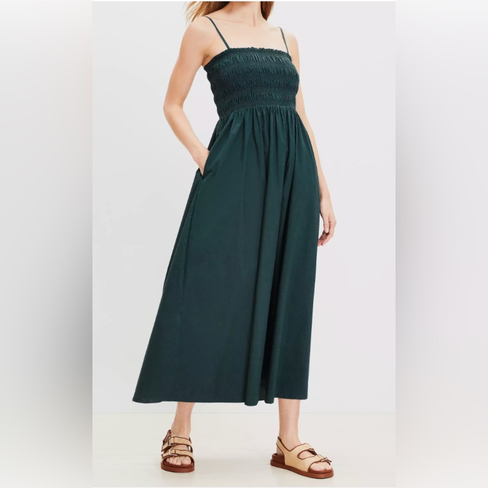 LOFT Spaghetti Strap Maxi Dress